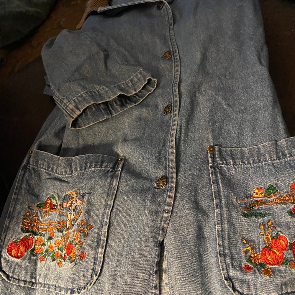 Plus size 2X denim shirt